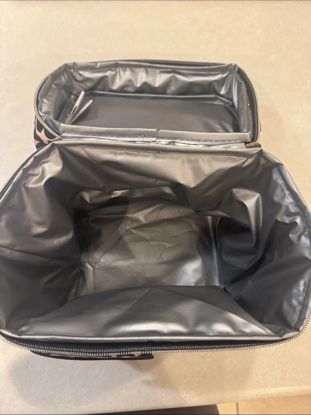 Fit + Fresh Leopard Print Insulated Lunch Bag